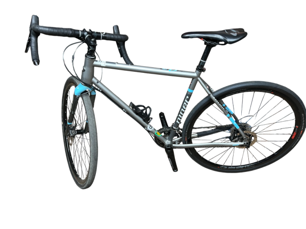 NINER RLT Steel Road Bike - 3-Star Rival - Demo1 - Gray-Blue Hot on Sale - Image 4